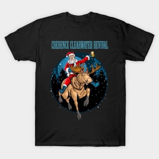 CREDENCE CLEARWATER REVIVAL BAND XMAS T-Shirt